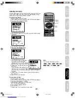 Preview for 21 page of Toshiba 27A46C Owner'S Manual