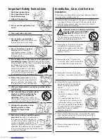 Предварительный просмотр 3 страницы Toshiba 27AF42 Owner'S Manual