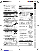 Preview for 3 page of Toshiba 27AF46C Owner'S Manual