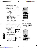 Preview for 24 page of Toshiba 27AF46C Owner'S Manual