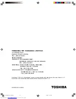 Preview for 64 page of Toshiba 27AF46C Owner'S Manual