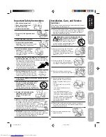 Preview for 3 page of Toshiba 27AFX54 Owner'S Manual