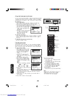 Предварительный просмотр 26 страницы Toshiba 27D46 - 27" CRT TV Owner'S Manual