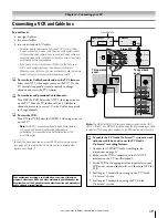 Предварительный просмотр 17 страницы Toshiba 27HLV95 Owner'S Manual