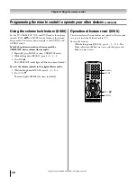 Предварительный просмотр 30 страницы Toshiba 27HLV95 Owner'S Manual