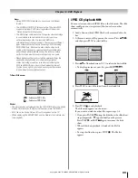 Предварительный просмотр 89 страницы Toshiba 27HLV95 Owner'S Manual