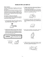 Предварительный просмотр 5 страницы Toshiba 27HLV95 Service Manual