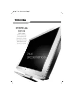 Toshiba 27WL46 Series Owner'S Manual preview