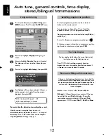 Preview for 12 page of Toshiba 27WL56 Series Owner'S Manua