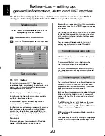 Preview for 20 page of Toshiba 27WL56 Series Owner'S Manua