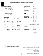 Preview for 24 page of Toshiba 27WL56 Series Owner'S Manua