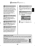 Preview for 47 page of Toshiba 27WL56 Series Owner'S Manua