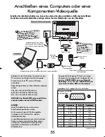 Preview for 55 page of Toshiba 27WL56 Series Owner'S Manua