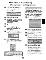 Preview for 59 page of Toshiba 27WL56 Series Owner'S Manua