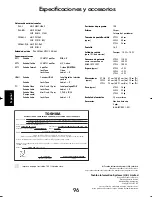 Preview for 96 page of Toshiba 27WL56 Series Owner'S Manua