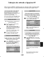 Preview for 139 page of Toshiba 27WL56 Series Owner'S Manua