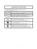 Предварительный просмотр 3 страницы Toshiba 27WL56P Service Manual