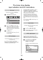 Preview for 16 page of Toshiba 28 Series Owner'S Manual