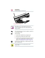 Preview for 56 page of Toshiba 2805-S301 - Satellite - PIII 650 MHz User Manual