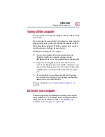 Preview for 63 page of Toshiba 2805-S301 - Satellite - PIII 650 MHz User Manual