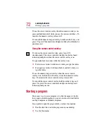 Preview for 72 page of Toshiba 2805-S301 - Satellite - PIII 650 MHz User Manual