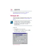 Preview for 74 page of Toshiba 2805-S301 - Satellite - PIII 650 MHz User Manual