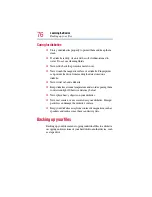 Preview for 76 page of Toshiba 2805-S301 - Satellite - PIII 650 MHz User Manual