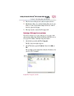 Preview for 121 page of Toshiba 2805-S301 - Satellite - PIII 650 MHz User Manual