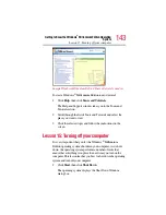 Preview for 143 page of Toshiba 2805-S301 - Satellite - PIII 650 MHz User Manual