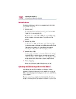 Preview for 160 page of Toshiba 2805-S301 - Satellite - PIII 650 MHz User Manual