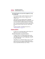 Preview for 218 page of Toshiba 2805-S301 - Satellite - PIII 650 MHz User Manual