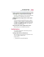 Preview for 219 page of Toshiba 2805-S301 - Satellite - PIII 650 MHz User Manual