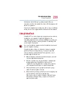 Preview for 239 page of Toshiba 2805-S301 - Satellite - PIII 650 MHz User Manual