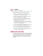 Preview for 254 page of Toshiba 2805-S301 - Satellite - PIII 650 MHz User Manual