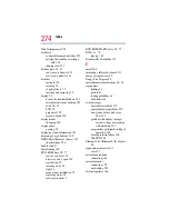 Preview for 274 page of Toshiba 2805-S301 - Satellite - PIII 650 MHz User Manual