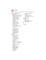 Preview for 282 page of Toshiba 2805-S301 - Satellite - PIII 650 MHz User Manual