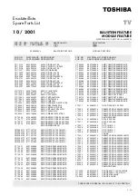 Preview for 65 page of Toshiba 28H14D Service Manual