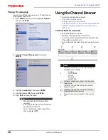 Preview for 63 page of Toshiba 28L110U Instruction Manual