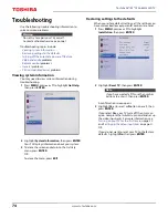 Preview for 79 page of Toshiba 28L110U Instruction Manual