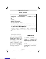 Preview for 3 page of Toshiba 28N53 Manual