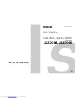 Предварительный просмотр 41 страницы Toshiba 28ZD06B Service Manual