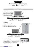 Предварительный просмотр 7 страницы Toshiba 28ZT29B Owner'S Manual