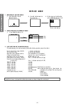 Preview for 6 page of Toshiba 29CJZ8UR Service Manual