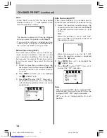 Предварительный просмотр 14 страницы Toshiba 29CZ5DE Owner'S Manual