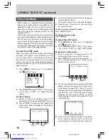 Предварительный просмотр 16 страницы Toshiba 29CZ5DE Owner'S Manual