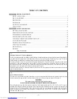 Предварительный просмотр 2 страницы Toshiba 29CZ5DE Service Manual