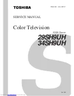 Toshiba 29SH9UH Service Manual preview