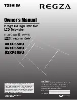 Toshiba 2XF550U Owner'S Manual предпросмотр