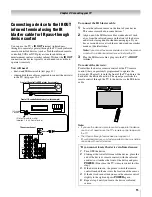 Предварительный просмотр 15 страницы Toshiba 2XF550U Owner'S Manual