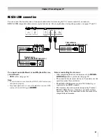 Предварительный просмотр 17 страницы Toshiba 2XF550U Owner'S Manual